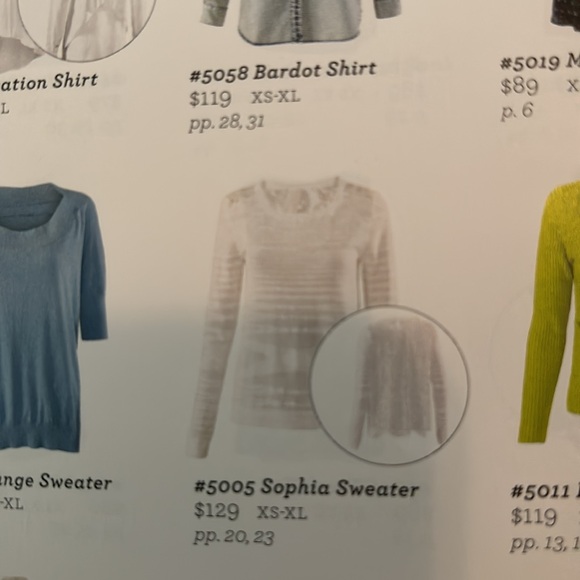 Cabi Sophia Sweater / Size Medium - Picture 6 of 6